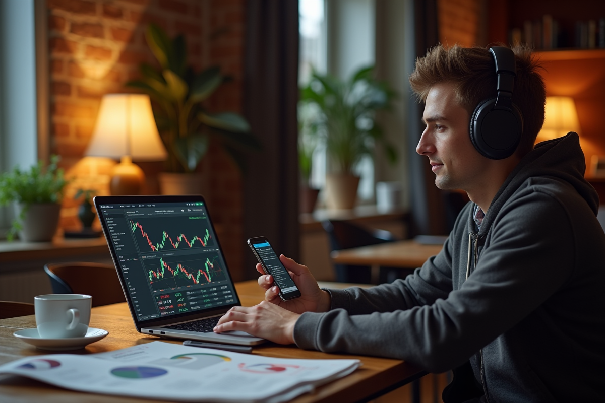 trading financier